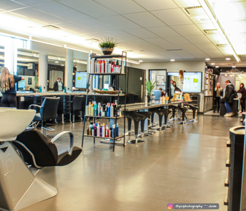 picture of the PCI Hairstyling lab
